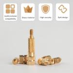 16 Pcs Heat Set Insert Tips for 3D Printers