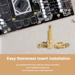 16 Pcs Heat Set Insert Tips for 3D Printers