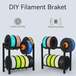 Heavy-Duty 3D Printer Filament Storage Rack
