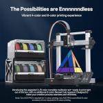ANYCUBIC Kobra 3 V2 Fast Multicolor 3D Printer