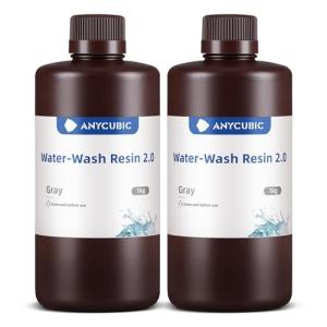 ANYCUBIC Water Washable 3D Printer Resin 2kg