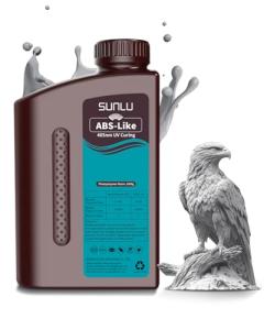 SUNLU ABS-Like 3D Printer Resin 1KG - Grey