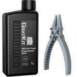 GratKit Tough ABS-Like 3D Printer Resin, 1000g