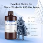 ANYCUBIC Water-Washable ABS-Like 3D Printer Resin
