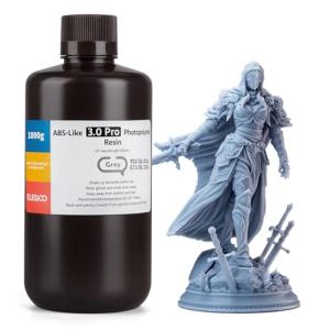 ELEGOO 3D Printing ABS-Like Resin 1000g Grey
