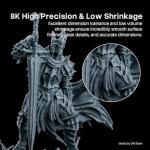 ELEGOO 8K Space Grey 3D Printer Resin 2KG