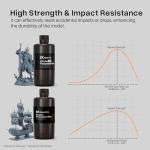 ELEGOO 8K Space Grey 3D Printer Resin 2KG