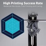 ELEGOO 8K Fast-Curing Water Washable Resin 1000g