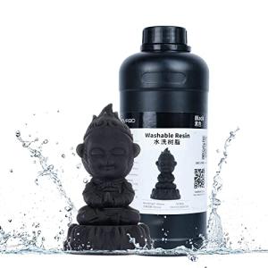 NOVA3D Black Water Washable 3D Printer Resin 1000g
