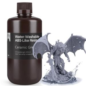 ELEGOO 1KG Water Washable 3D Printer Resin Grey