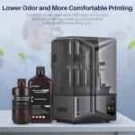 ELEGOO 1KG Water Washable 3D Printer Resin Grey