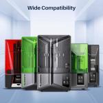 ELEGOO 1KG Water Washable 3D Printer Resin Grey