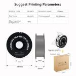 YUANEANG Grey ABS 3D Printer Filament 1kg