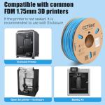 CCTREE Sky Blue ABS+ Filament 1.75mm, 1KG