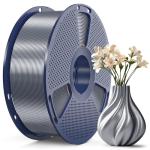 SUNLU Silk PLA+ 3D Printer Filament 1.75mm Gray