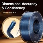 ELEGOO 1.75mm Metallic Blue PLA Filament 1KG