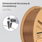 ELEGOO 1.75mm Copper Metal PLA Filament 1KG