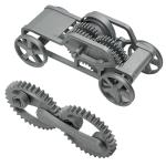 Metallic Silver PETG Filament 1.75mm - 1KG