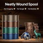 Metallic Gold PLA Filament 1.75mm 1KG Spool