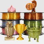 6-Pack Metallic Silk PLA Filament Bundle