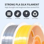 Rambery Silk PLA Filament Bundle - Gold and Silver