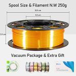6-Pack Metallic Silk PLA Filament Bundle