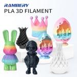 Rambery Silk PLA Filament Bundle - Gold and Silver