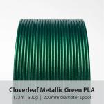 Cloverleaf Metallic Green HT PLA 3D Filament 1.75mm