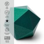 Cloverleaf Metallic Green HT PLA 3D Filament 1.75mm
