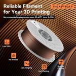 Kexcelled Bronze Metallic PLA Filament 1.75mm