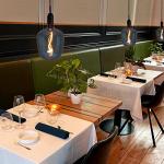 Metallic Blue 4W LED Filament Light Bulb