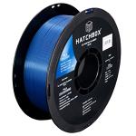 HATCHBOX Blue Metallic PLA 3D Printer Filament
