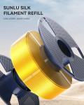SUNLU 500g Silk PLA Filament Bundle for 3D Printers