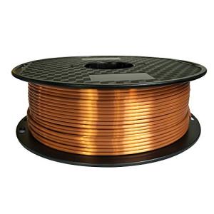 Silk Copper PLA Filament - 1KG Spool