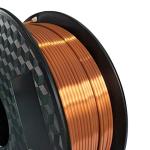 Silk Copper PLA Filament - 1KG Spool