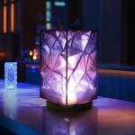 Transparent Glitter PLA Filament - Clear Blue Purple