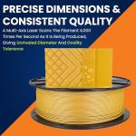 High Temp Tough Pro PLA+ Metallic Gold Filament