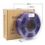 Transparent Glitter PLA Filament - Clear Blue Purple