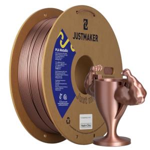 Justmaker Rose Gold Metallic PLA 3D Filament