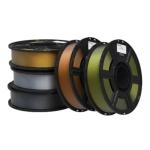 MakerBot 5-Pack Metallic PLA 1.75mm Filament