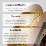 Brass Filled PLA 3D Printer Filament - 1kg