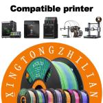 Bi-Color Purple and Blue Silk PETG Filament 1.75mm