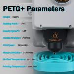 Bi-Color Purple and Blue Silk PETG Filament 1.75mm