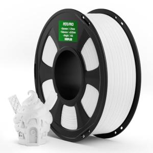 DEEPLEE White PETG Filament 1kg, 1.75mm