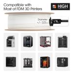 eSUN PETG Matte Filament 1.75mm - Deep Grey