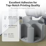 DEEPLEE White PETG Filament 1KG for 3D Printers