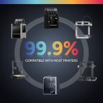 OVERTURE 1.75mm Gold PETG Filament, 1kg Spool