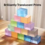 ELEGOO 1.75mm Transparent Purple PETG Filament 1KG