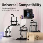 ELEGOO 1.75mm Transparent Purple PETG Filament 1KG