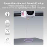 IEMAI Light Blue Glitter PETG Filament 1.75mm